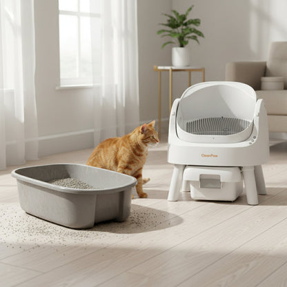 CleanPaw+ Cat Litter Box