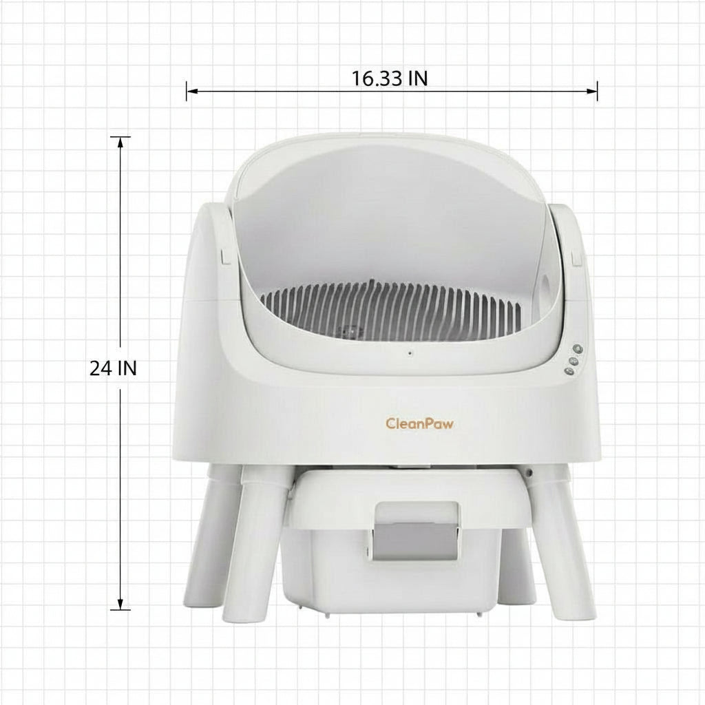 CleanPaw+ Cat Litter Box
