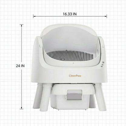 CleanPaw+ Cat Litter Box