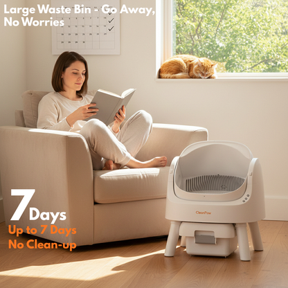 CleanPaw+ Cat Litter Box